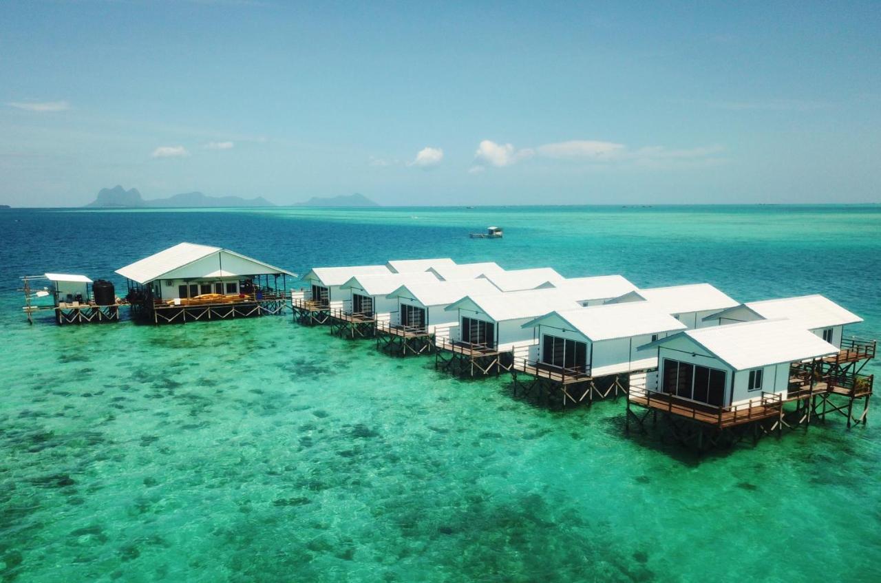 Shun Shun Water Bungalows Hotell Semporna Eksteriør bilde